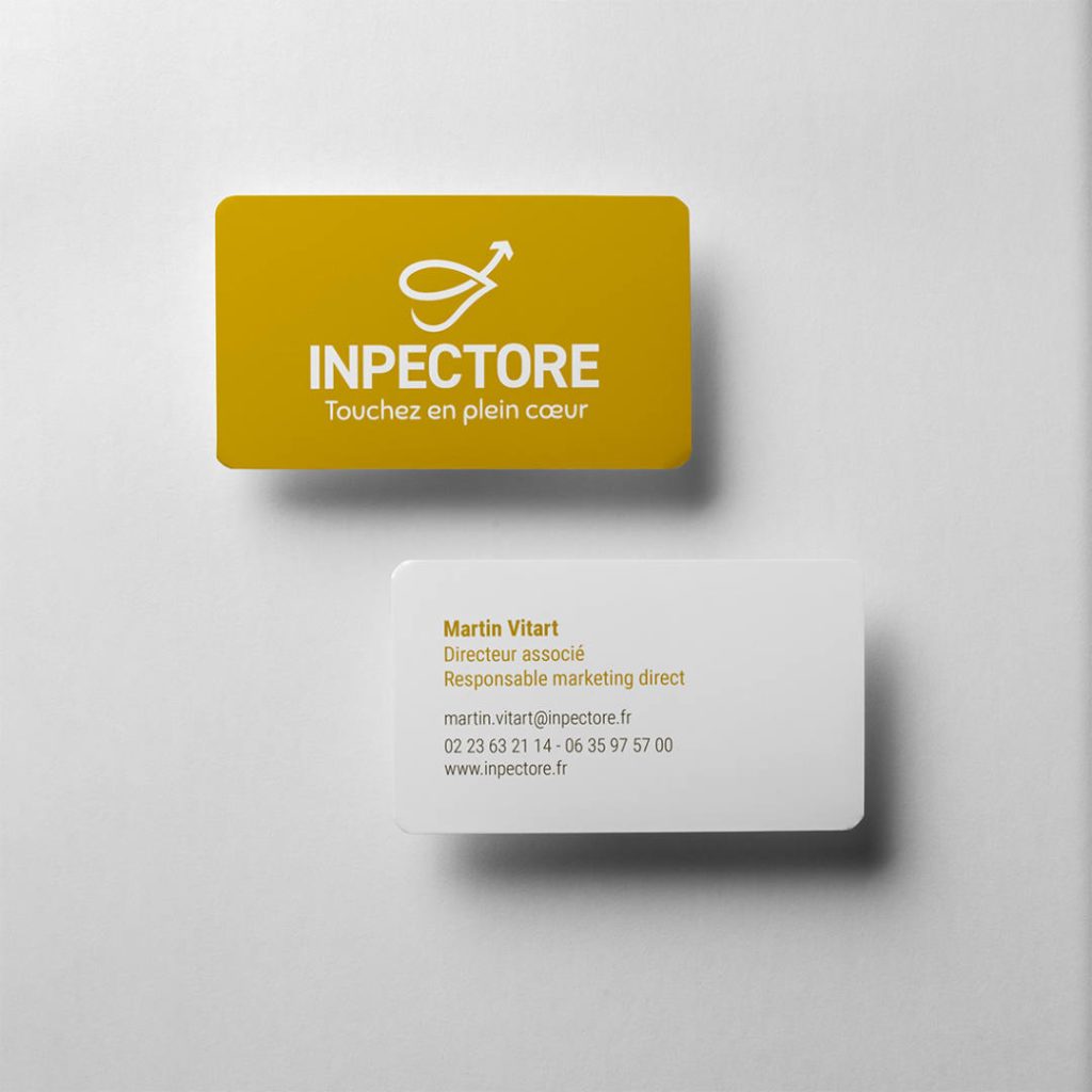 Inpectore, carte de visite